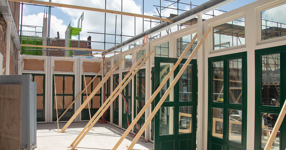 AntWood deed mee aan de Dag van de Bouw 2024 bij Gravin Machteld in 's